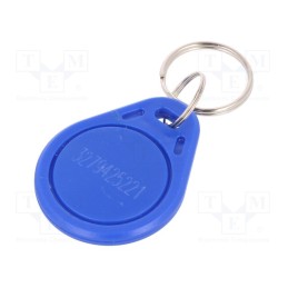 10 pcs : S303BNR-BE - RFID pendant, ISO/IEC14443-3-A, plastic, blue, 13.56MHz