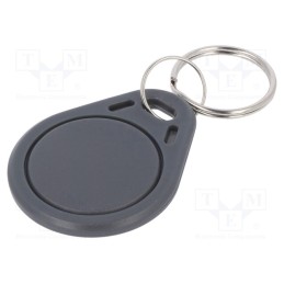 10 pcs : S103-GY - RFID pendant, plastic, grey, 125kHz, 8BROM