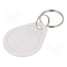10 pcs : S103N-WE - RFID pendant, plastic, white, 125kHz, 8BROM