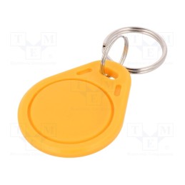 10 pcs : S103-YW - RFID pendant, plastic, yellow, 125kHz, 8BROM