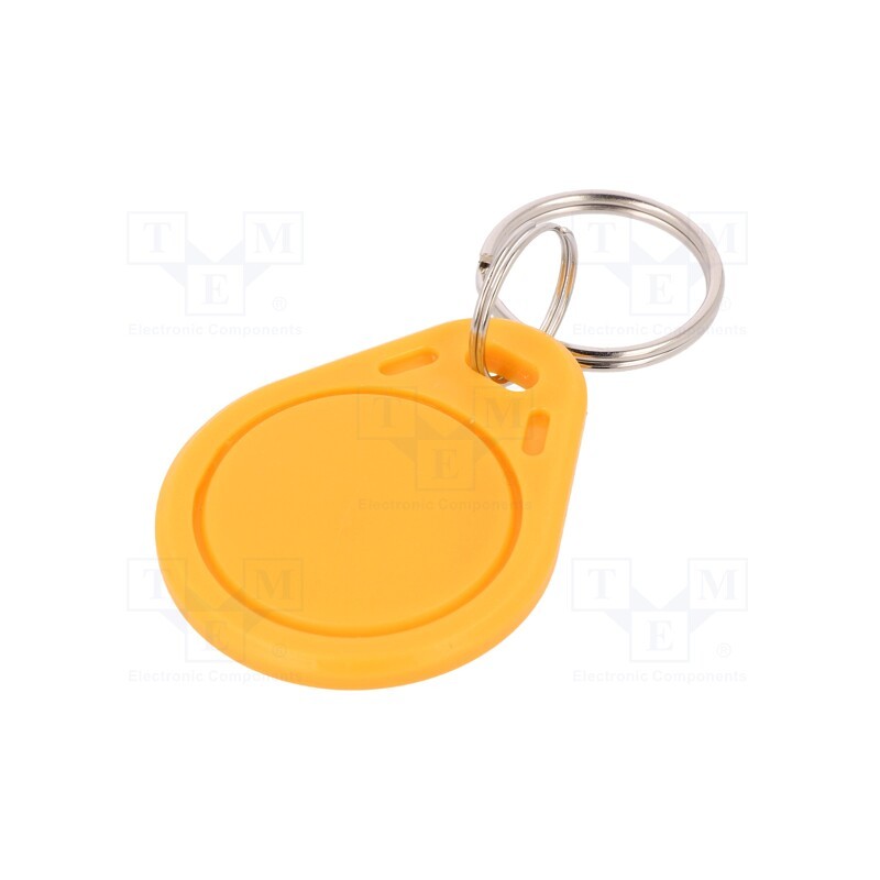 10 pcs : S103-YW - RFID pendant, plastic, yellow, 125kHz, 8BROM