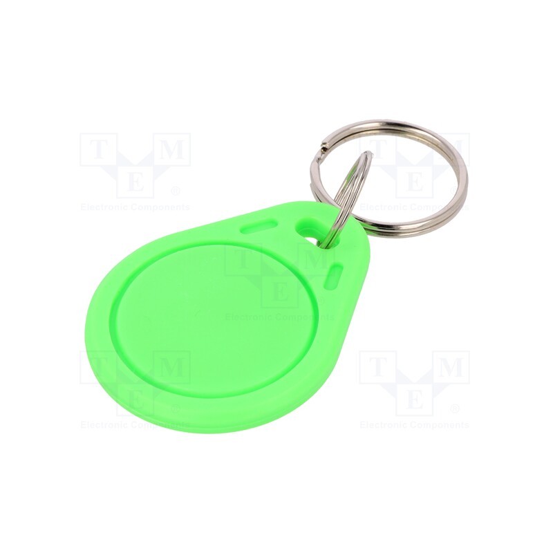10 pcs : S103-GN - RFID pendant, plastic, green, 125kHz, 8BROM