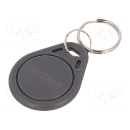 10 pcs : S103N-GY - RFID pendant, plastic, grey, 125kHz, 8BROM