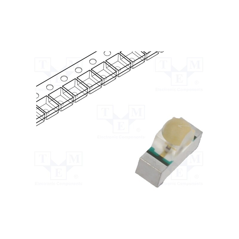 10 pcs : VSMB14940 - IR transmitter, 940nm, transparent, 28mW, 9°, SMD, 70mA, 1.05÷1.5V