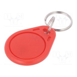 10 pcs : S103-RD - RFID pendant, plastic, red, 125kHz, 8BROM