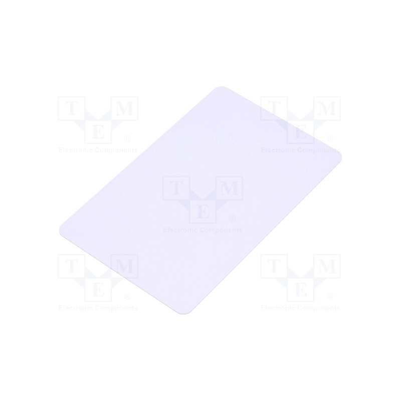10 pcs : PVC WHITE CARD NTAG216 - RFID Card, ISO 14443A, Range: 90mm, 86x54x0.8mm, 13.56MHz