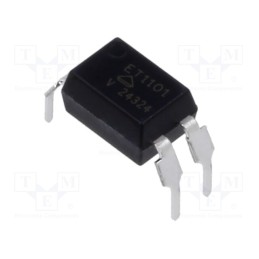 10 pcs : TCET1101G - Optocoupler, THT, Ch: 1, OUT: transistor, Uinsul: 5kV, Uce: 70V, DIP4