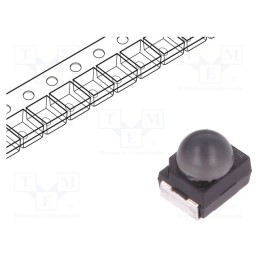 10 pcs : LO T66F-AACA-24 - LED, SMD, 3528,PLCC2, orange, 1.26÷3.175lm, 1120÷3550mcd, 55°, 20mA