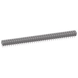 1 pcs - Samtec CES Series Straight Through Hole Mount PCB Socket, 70-Contact, 2-Row, 2.54mm Pitch, Through Hole Termination