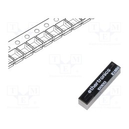 10 pcs : 1001013 - Antenna, Bluetooth,WiFi,ZigBee, 2.6dBi, linear, SMD, 2400÷2485MHz
