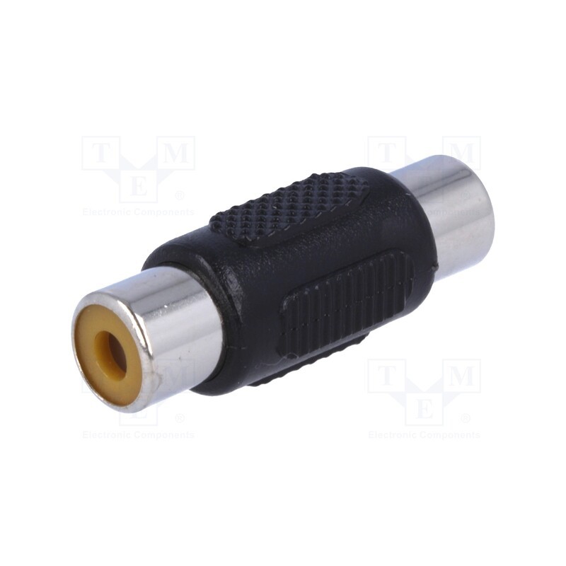 10 pcs : - Coupler, RCA socket,both sides, mono