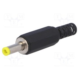 10 pcs : - Plug, DC supply, female, 4/1.7mm, 4mm, 1.7mm, for cable, 10mm