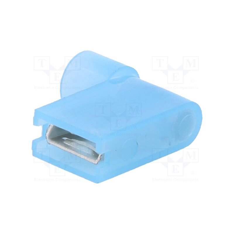 20 pcs : - Terminal: flat, 6.3mm, 0.8mm, female, 1.5÷2.5mm2, crimped, blue
