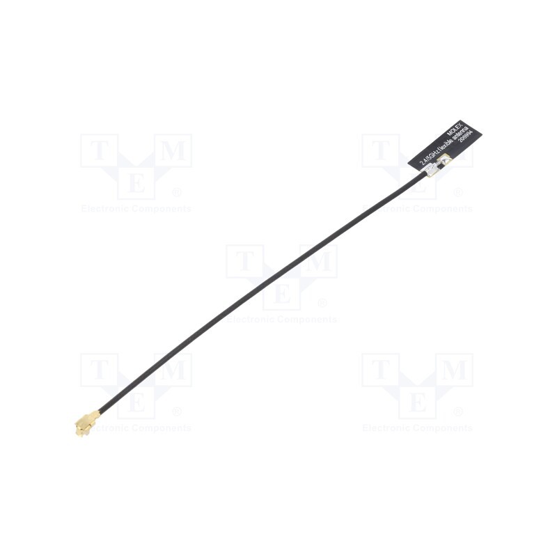 10 pcs : 206994-0100 - Antenna, Bluetooth,WiFi,ZigBee, 3.6dBi, linear, for ribbon cable