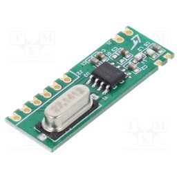 10 pcs : RFM210LH-433S1 - Module: RF, external, FM receiver, ASK,OOK, 433.92MHz, serial, THT