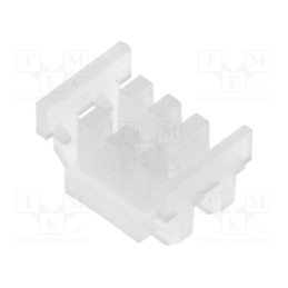 50 pcs : SCC100F-02-D - Protection cover, PIN: 2, end connector,pass through, 2.54mm
