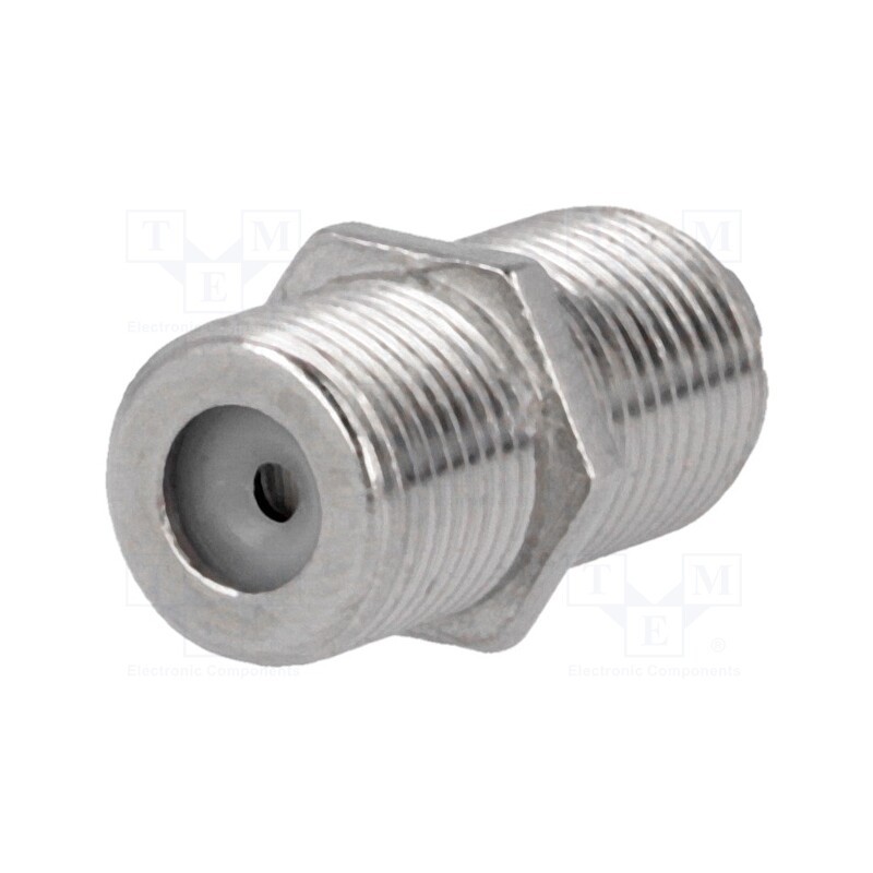 20 pcs : - Coupler, F socket,both sides, straight