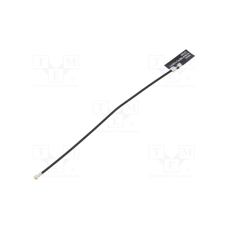 10 pcs : 206994-1100 - Antenna, Bluetooth,WiFi,ZigBee, 3.6dBi, linear, for ribbon cable