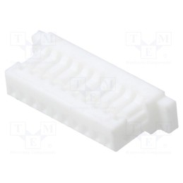 50 pcs : SHR-10V-S-B - Plug, wire-board, female, SH, 1mm, PIN: 10, w/o contacts, for cable