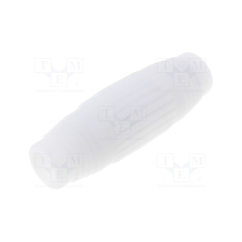 10 pcs : - Coupler, straight, screw terminal, for cable, 7mm