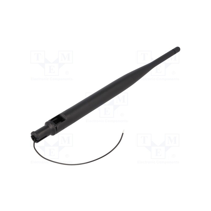 10 pcs : RFDPA171310NNAB3G1 - Antenna, dipole,WiFi, 5dBi, 2.4GHz, Len: 100mm, L: 172.5mm, Ø: 13mm