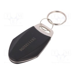 10 pcs : S3035BNR-BK - RFID pendant, ISO/IEC14443-3-A,NTAG2, metal,plastic, black