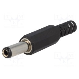 20 pcs : - Plug, DC supply, female, 5.5/2.5mm, 5.5mm, 2.5mm, for cable, 14mm