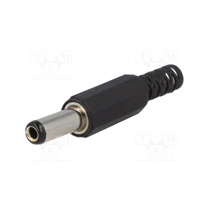 20 pcs : - Plug, DC supply, female, 5.5/2.5mm, 5.5mm, 2.5mm, for cable, 14mm