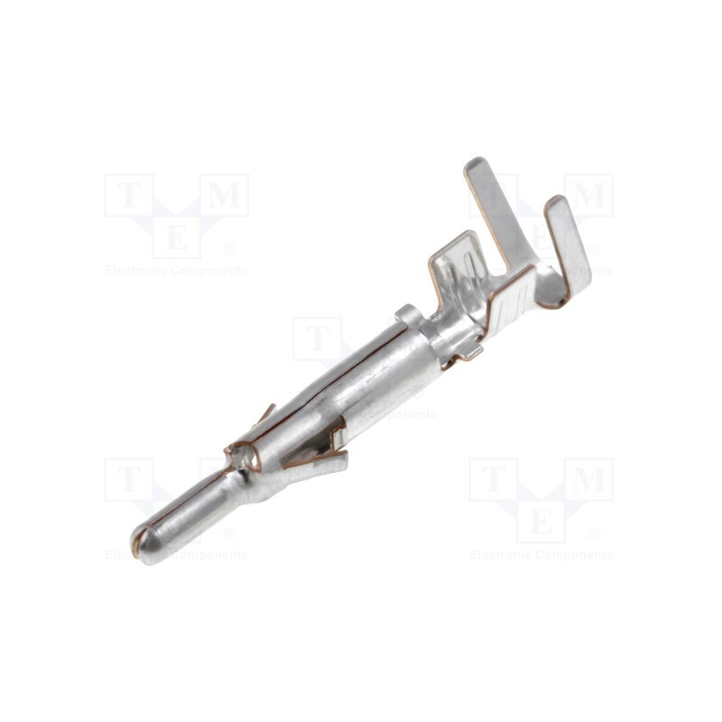 50 pcs : SLM-41T-P1.3E - Contact, male, phosphor bronze, tinned, 0.5÷1.25mm2, 20AWG÷16AWG