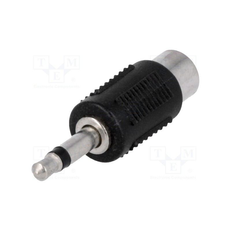 10 pcs : - Adapter, Jack 3.5mm plug,RCA socket, mono