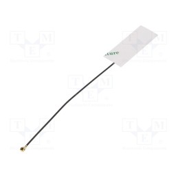 10 pcs : 212570-0100 - Antenna, GSM,LTE, 1.76dBi, linear, 824÷960MHz,1710÷2170MHz, U.FL