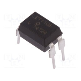 10 pcs : TCET1106 - Optocoupler, THT, Ch: 1, OUT: transistor, Uinsul: 8kV, Uce: 70V, DIP4
