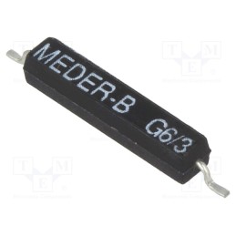 10 pcs : MK16-B-2 - Reed switch, Pswitch: 10W, Contacts: SPST-NO, 500mA, max.200V