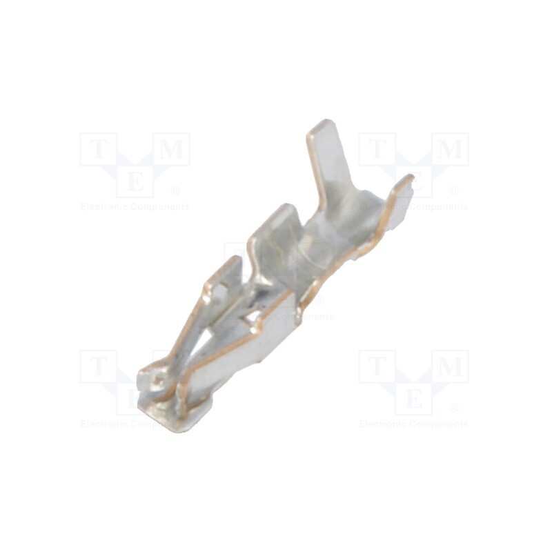 50 pcs : SPHD-002T-P0.5 - Contact, female, phosphor bronze, tinned, 0.08÷0.21mm2, crimped