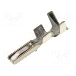 50 pcs : SSHL-002T-P0.2 - Contact, female, phosphor bronze, tinned, 0.05÷0.13mm2, crimped