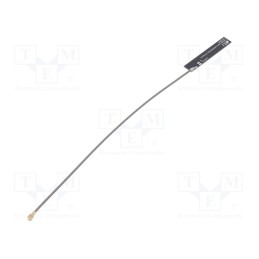 10 pcs : 2JP2224P-015MC137-UFL_ TRALO - Antenna, 2G,3G,4G,GSM,LTE, 1.2dBi,1.3dBi,1.8dBi, 40x7x0.8mm