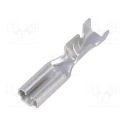 100 pcs : ST-001/1 - Terminal: flat, 2.8mm, 0.5mm, female, 0.2÷0.5mm2, crimped, tinned