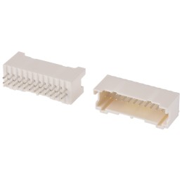 125 pcs - JST PAD Series Straight Through Hole PCB Header, 24 Contact(s), 2.0mm Pitch, 2 Row(s), Shrouded