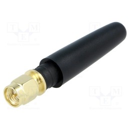 10 pcs : GSM-ANT401 - Antenna, GSM, 2dBi, linear, twist-on,vertical, 50Ω, male,SMA