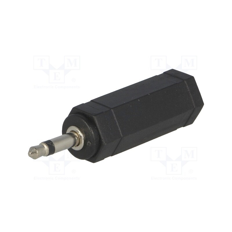 10 pcs : - Adapter, Jack 3.5mm plug,Jack 6,3mm socket, mono