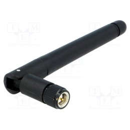 10 pcs : GSM-ANT402 - Antenna, GSM, 2dBi, linear, angular,twist-on,vertical, 50Ω, Ø: 10mm