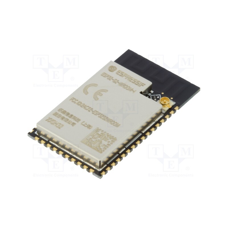 10 pcs : ESP32-S2-WROOM-I-N4 - Module: IoT, WiFi, external, SMD, 18x31x3.3mm, I-PEX (u.FL)