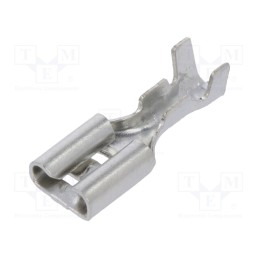 50 pcs : ST-003/2 - Terminal: flat, 4.8mm, 0.5mm, female, 0.5÷1mm2, crimped, for cable