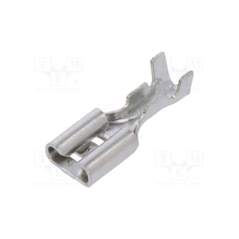 50 pcs : ST-003/2 - Terminal: flat, 4.8mm, 0.5mm, female, 0.5÷1mm2, crimped, for cable