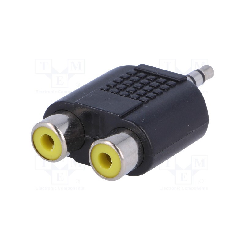 10 pcs : - Adapter, Jack 3.5mm plug,RCA socket x2, stereo