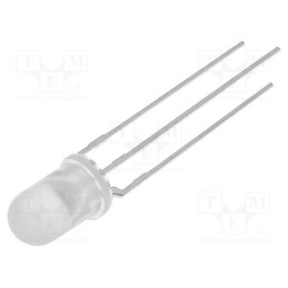 10 pcs : L-59SURKCGKW - LED, 5mm, red/green, 60°, Front: convex, 1.95÷2.5/2.1÷2.5V