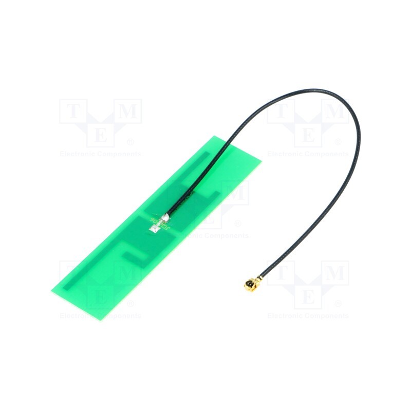 10 pcs : WIFI-ANT406 - Antenna, WiFi, 3dBi, linear, for ribbon cable, 50Ω, I-PEX (u.FL)