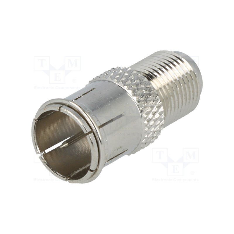 10 pcs : - Coupler, F socket,F plug 'quick'