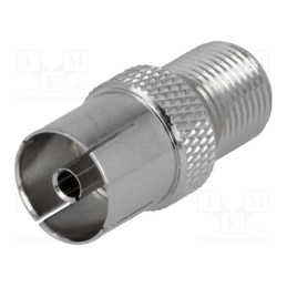 10 pcs : - Adapter, F socket,coaxial 9.5mm socket