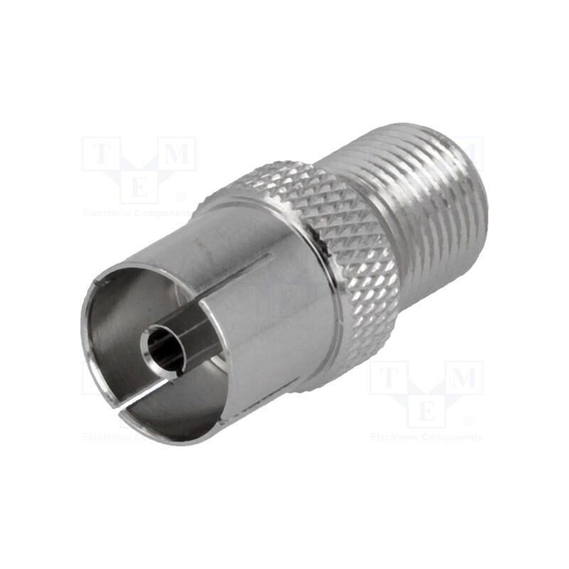 10 pcs : - Adapter, F socket,coaxial 9.5mm socket
